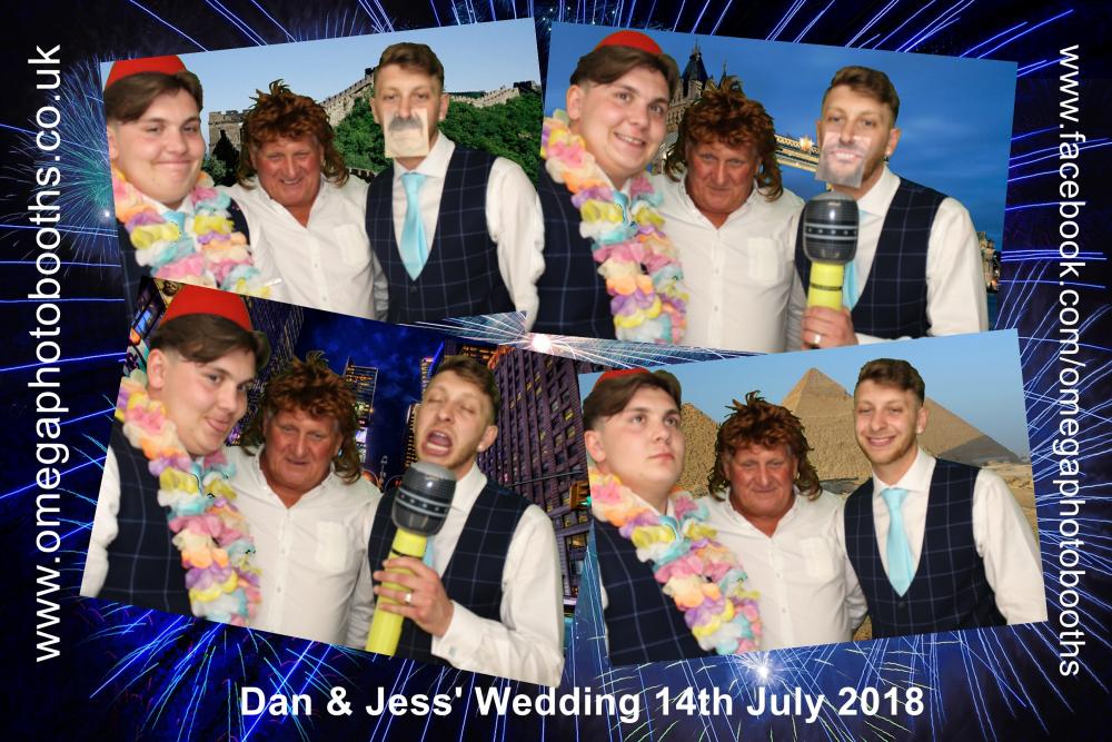 Dan & Jess' wedding | View more photos from the event at gallery.omegaphotobooths.co.uk/u/Omega-Photobooths/Dan-Jess-wedding